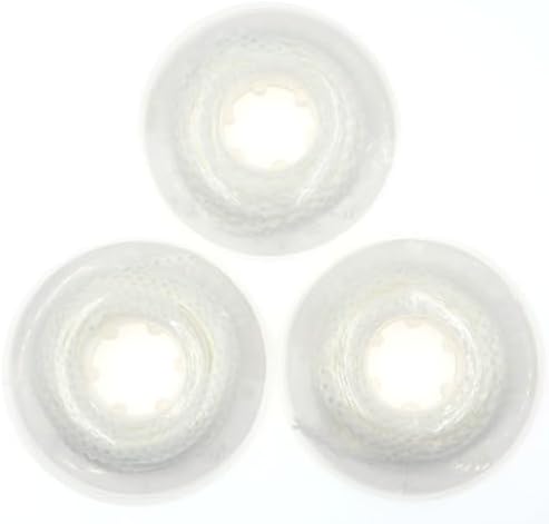 1 Roll/15Ft Orthodontic Dental Elastic Power Chains Dental Elastic Ultra Power Rubber Chain Long Short Closed (White, Long)