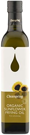 CLEARSPRING Organic Sunflower Frying Oil, 500 ML