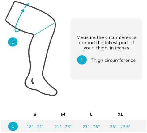 BraceAbility Compression Thigh Sleeve - Support Brace for Hamstring, Runner's Pain, Quad Strains - Men and Women's Leg Relief