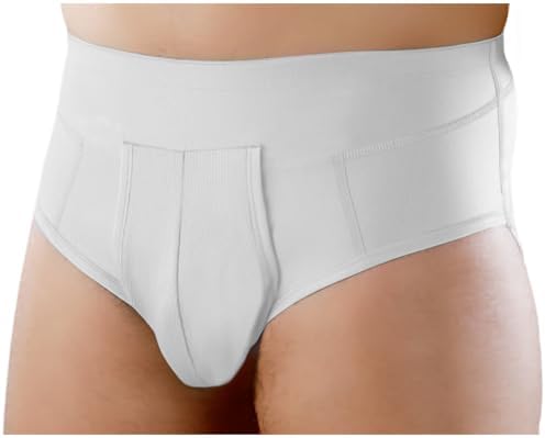 Inguinal Hernia Brief Slip Comfort Underwear Ref. 515 Orione Size 2 76-80 cm. (inch. 30"-31.5")