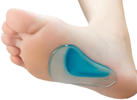 Kids Insoles for Children Shoes Flat Feet Care Orthopedic Insole Arch Support Silica Gel Pad Cushion Small - 3.3x1.7x0.1 in. Shoe Insoles for Kid 0~5 Years Shoe Inserts Insoles Shoe for Kids
