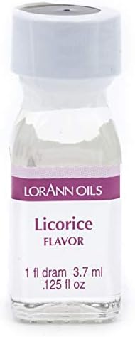 LorAnn Licorice (Black) SS Flavor, 1 dram bottle (.0125 fl oz - 3.7ml - 1 teaspoon)