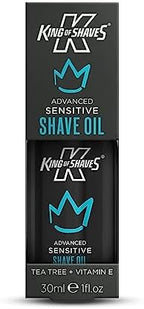King of Shaves Sensitive Advanced Shaving Oil With Handy Pump 1.01 fl oz