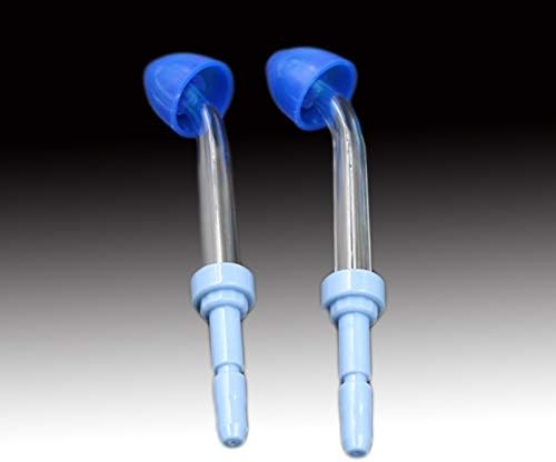Nose Washing Tips Accessories Compatible with Waterpik Oral Irrigator Wp100 Wp-450 Wp-250 Wp-300 Wp-660 Wp-900 WP-100 WP-580 WP-662 WF-20 Handle Assembly/Nose Cleaner Kit (2 PCS)