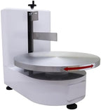 Cake Cream Spreading Coating Smearing Machine Cake Cream Smoother Adjustable Cake Scraper for 4-16inch Cake 304 Stainless Steel Green LCD Operation Panel