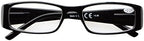 Eyekepper 5-Pack Spring Hinges Rectangular Reading Glasses Readers Black