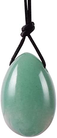 Four in One Green Dongling Stone Yoni Jade Egg Lady Kegel Fitness Apparatus Ball Jade Massager Kegel,Medium-Sized