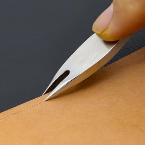 ACCUFINE Wing Dividers for Leatherworking Leather Edger Creaser Tool 2mm 3mm 4mm Leather Working Tools Edge Creaser