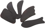 Healifty Gua Sha Scraping Massage Tool Buffalo Horn Guasha Board Therapy Massage Stones Anti Aging Anti Wrinkle for Women 5pcs