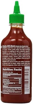 Sriracha Hot Chili Sauce, 17 oz (Pack of 2) | Authentic Spicy Sauce for Dipping, Noodles, Stir-Fries & Marinades