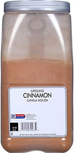 McCormick Culinary Ground Cinnamon, 5 lb - One 5 Pound Container of Bulk Pure Ground Cinnamon Powder, Perfect in Baking Cakes, Cookies, Pies, Custards, Puddings and More