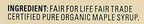 SHADY MAPLE FARM SYRUP MAPLE DK ROBUST ORG