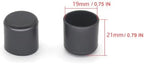 40Pcs 3/4 Inch (19mm) Rubber Chair Leg Tips Caps, Round Furniture Table Leg Covers Floor Protectors, Chair Table Leg End Cap Cover Tip Protectors