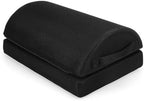 Ergonomic Foot Rest for Under Desk, Adjustable Memory Foam Foot Stool Cushion, Non-Slip Surface, Relieve Back Leg or Foot Pain, for Home and Office