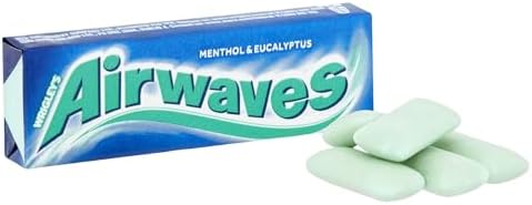 Airwaves Menthol & Eucalyptus Flavour Sugarfree Chewing Gum 10 Pellets 30 x 15g by Wrigleys