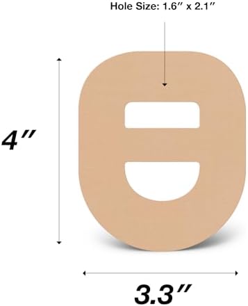 SIMPATCH Adhesive Patch for Omnipod with Strap - Pack of 25 (Tan)