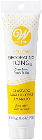 Food Items ICING TUBES 4.25OZ LEMN YELLW, us:one size, Lemon Yellow
