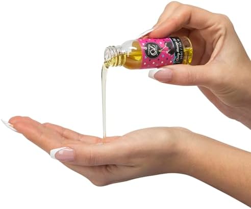 Lovehoney Cherry Massage Oil - Infused with Essential Oils - Vegetarian Friendly - 1oz
