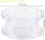 Transparent Manual Garlic Twist, Multi-Functional Mincer & Grinder for Garlic, Onion, Ginger, Herbs, Nuts, Impact Resistant Kitchen Gadget & Home Accessory