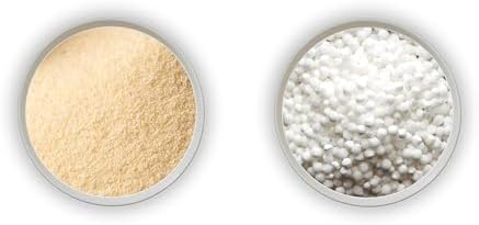 Jalpur Millers Semolina Combo Pack - Semolina Fine White 500g - Sago Seeds Medium 500g (2 Pack)