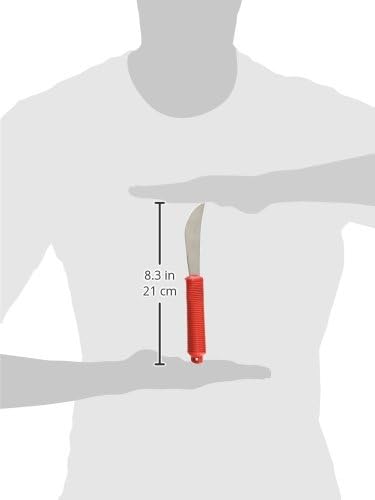 Essential Medical Supply Power of Red Adaptive Utensil Set - Bendable Fork, Spoon, and Rocker Knife with Large Soft Handles for Arthritis, Orthopedic Recover and Elderly Individuals