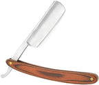 Grandslam Straight Razor Shave Ready Handmade Sharpened, 420 Steel Straight Razor Blade, 2 Layers Long Leather Canvas Strop, Sharpening Stone,2 Side Grit 3000 Waterstone Knife Sharpener