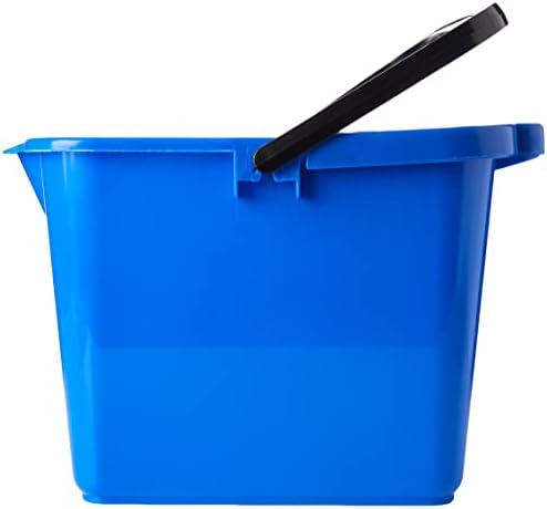 Addis Mop Pail and Wringer in Royal Blue, 12L Capacity, 27.5 x 35 x 24.5 cm