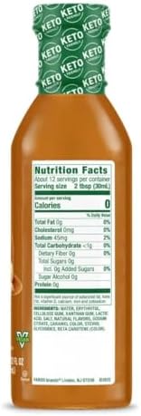 Walden Farms Caramel Syrup – Perfect for Coffee, Desserts, Ice Cream – Zero Calorie, Sugar-Free, Low Carb, Keto-Friendly, Gluten-Free, Vegan – 12 oz Bottle