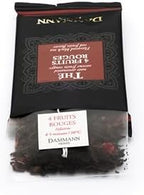 Dammann Freres Sachets, Quatre Fruits Rouges Tea Bags, Premium Gourmet French Black Tea, Blend Strawberry, Cherry, Raspberry, Red Currant Flavors, Individually Wrapped, 24 Count (Single Pack)