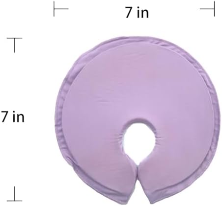 Reusable Breast Ice Packs, Breast Therapy Pack, Breastfeeding Essentials, for Breastfeeding Relief, Engorgement, Swelling Augmentation, Mastitis, Mastectomy Recovery, 2 Pack, Purple (Elastic Gel)