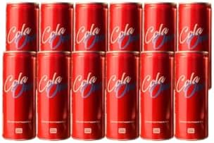 Cola One Carbonated Drink – 250ml (8.45 fl oz) Cans | Classic Fizzy Beverage | Refreshing & Bold Taste - Soft Drink Pack of 12