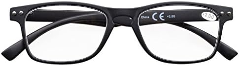 Eyekepper Ultrathin Flex Frame 5-pack 80's Reading Glasses Include Sunshine Readers +0.75