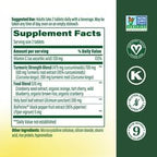 MegaFood Whole Body Turmeric Curcumin Supplement - Turmeric Supplement with Black Pepper & Vitamin C - 475 mg Curcuminoids Per Serving - Antioxidant & Immune Support - Vegan - 90 Tablets, 45 Servings