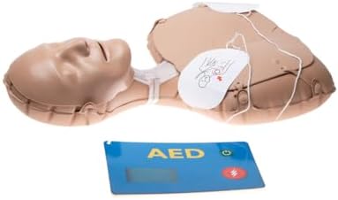 Laerdal Mini Anne Global Set - Inflatable CPR Manikin with Compression Clicker and Basic AED Trainer