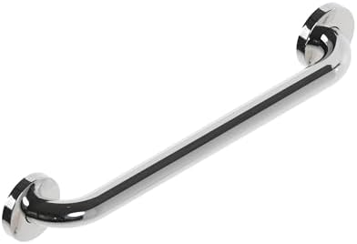 HEALTHCRAFT Easy Mount Grab Bar: ADA-Compliant Stainless-Steel with Concealed Screws, Available in 12-18-24-32-36-42" Inch Sizes (Compatible with Easy Mount Anchor) (18" Inch, Chrome)