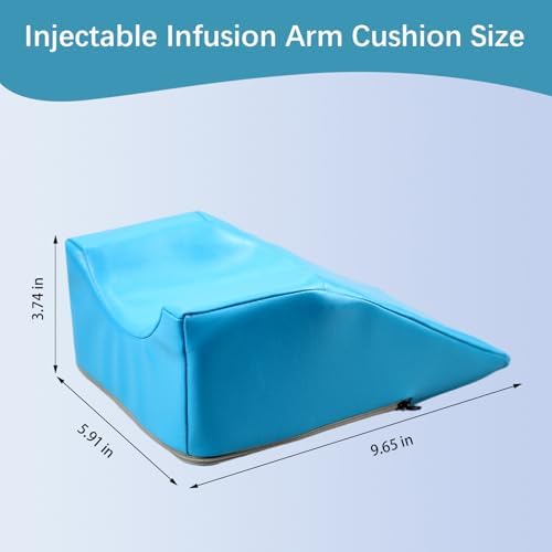 Injection and Infusion Arm Cushion, Arm Positioning Cushion with Foam Filling, Essential Items for Clinics, Hospitals and Nursing Care
