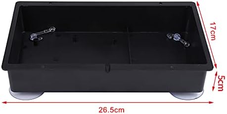 Acrylic Panel Case, Black Set Kits, Game Consoles Replacement for Games Machines