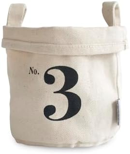 MAIKA Recycled Canvas Bucket, No. 3, Medium