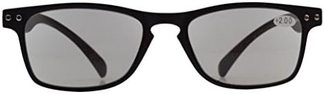 Eyekepper Ultrathin Flex Frame 5-pack 80's Reading Glasses Sunshine Readers +1.5
