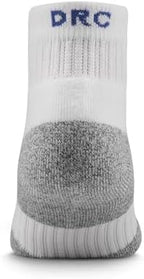 Dr. Comfort Diabetic Ankle Socks for Men and Women, Non-Binding and Breathable (1 Pair) - Medium, White