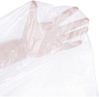 50 Pieces Disposable Plastic Sheeting,for Body Wrap Used Inside a Far Infrared Sauna Blanket,47"" x86 PE (Thicken 50 Pcs),1/50