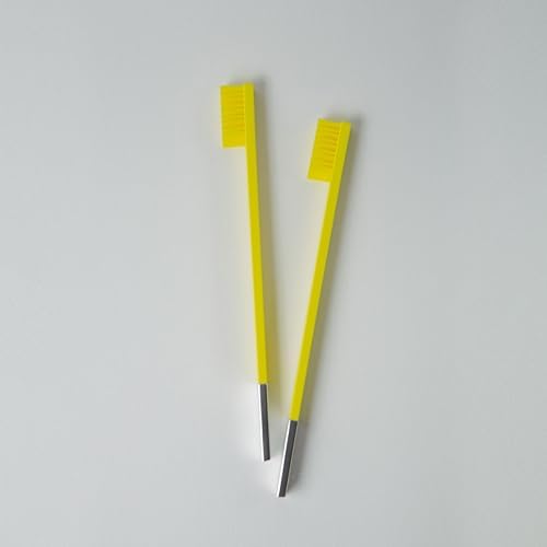 Sunflower Yellow Silver Soft Toothbrush