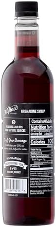 DaVinci Gourmet Grenadine Syrup, 25.4 Fluid Ounces (Pack of 1)