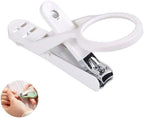Nail Clippers with Magnifier for Seniors, Stainless Steel Nail Trimmer, Traveling Toe Nail Cutter Fingernail Styling Tools, Nail Cutting Clippers for Elderly