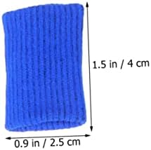 Beaupretty 5pcs Protective Finger Cots Sports Finger Guards Sports Covers Comfortable Elastic for Basketball Volleyball
