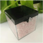 Health & Household Natural Pink Rose Quartz Crystal Gravel Stone Rock Chips Healing Natural Stones and Minerals