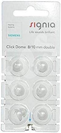 Signia 8/10mm Double Closed Click Domes for Signia, Siemens Pure Models