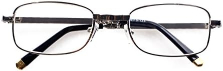 3 PRS Mens Womens Folding Reading & Travel +1.75 Glasses w Case