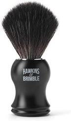 Hawkins & Brimble - Luxury Shaving Brush for Men - For a Richer Lather and Smoother Shave Brush for Mens with Synthetic Soft Bristles and Vegan Friendly - Mens Grooming Synthetic Shaving Brush