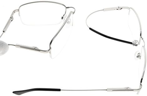 CessBlu Flexible Blue Light Filtering Glasses Titanium Computer Eyeglasses Men Reading